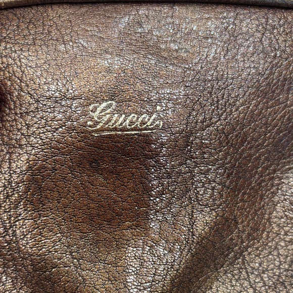 Gucci! Brown Leather Women's Bag - Picture 5 of 7